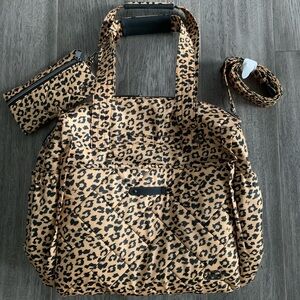 Lug- Saunter Bag and Sway Pouch- Spotted Leopard